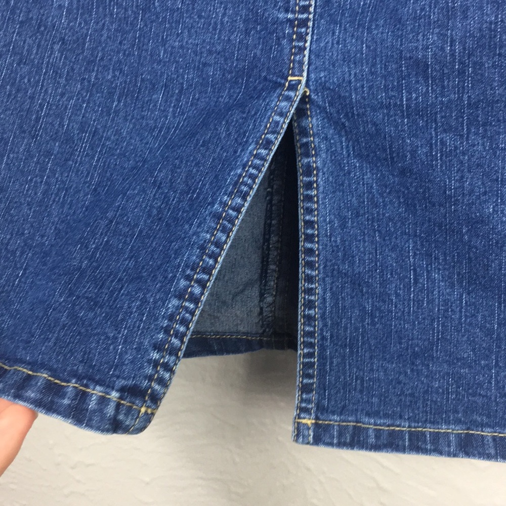 Mossimo Blue Jean Skirt Size 3 - Picture 7 of 9